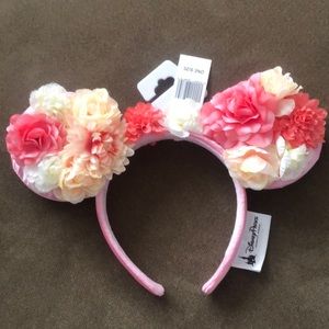 Flower Crown Minnie Ears! Brand New w/Tags